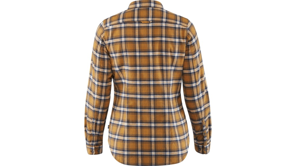 Fjallraven Ovik Flannel Shirt - Womens, Acorn, Large, F89833-166-L