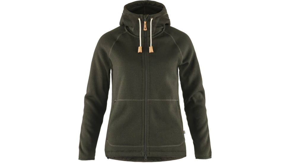Fjallraven Ovik Fleece Hoodie - Womens, Deep, 2XS, F89516-662-XXS