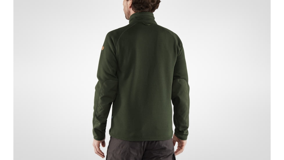 Fjallraven Ovik Fleece Zip Sweater - Mens, Deep, Large, F87317-662-L
