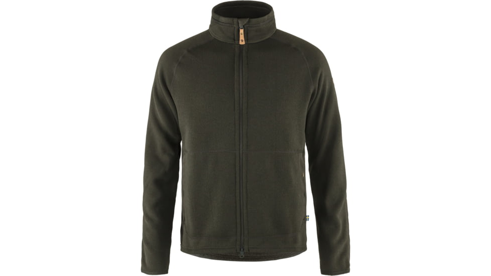 Fjallraven Ovik Fleece Zip Sweater - Mens, Deep, Large, F87317-662-L