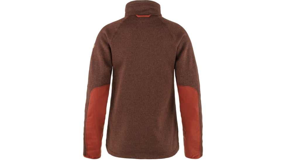 Fjallraven Ovik Fleece Zip Sweater - Womens, Autumn Leaf, Small, F83520-215-S