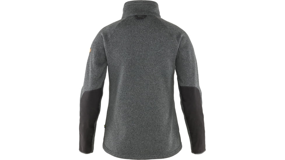 Fjallraven Ovik Fleece Zip Sweater - Womens, Dark Grey, Extra Large, F83520-030-XL