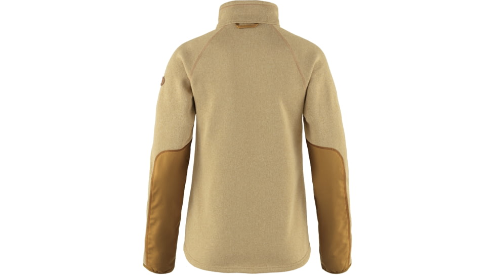 Fjallraven Ovik Fleece Zip Sweater - Womens, Dune Beige, Extra Small, F83520-196-XS