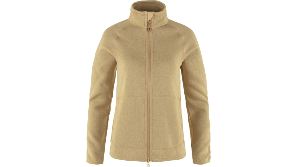 Fjallraven Ovik Fleece Zip Sweater - Womens, Dune Beige, Extra Small, F83520-196-XS