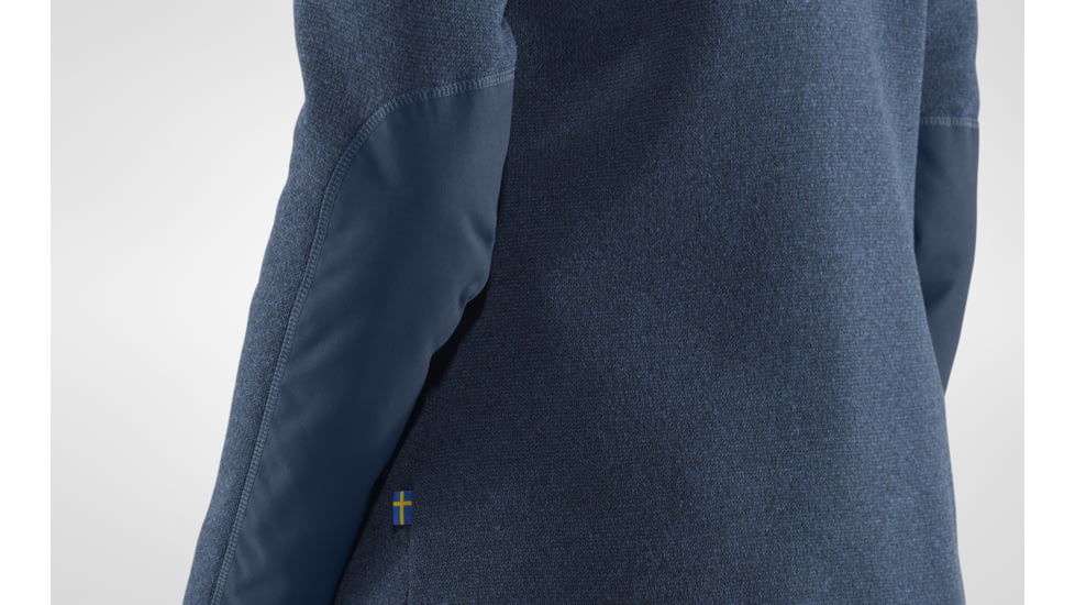Fjallraven Ovik Fleece Zip Sweater - Womens, Navy, Small, F83520-560-S