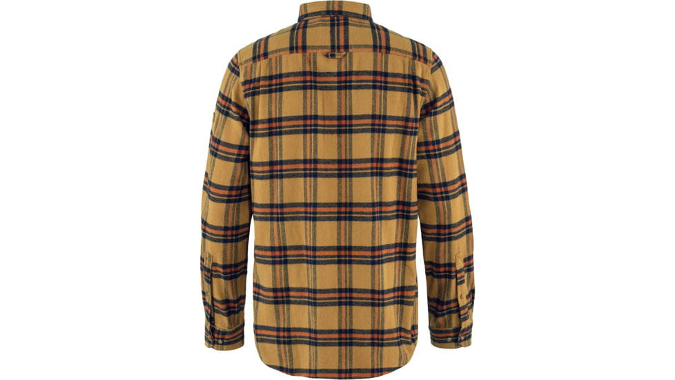 Fjallraven Ovik Heavy Flannel Shirt - Mens, Buckwheat Brown-Autumn Leaf, Medium, F82978-232-215-M