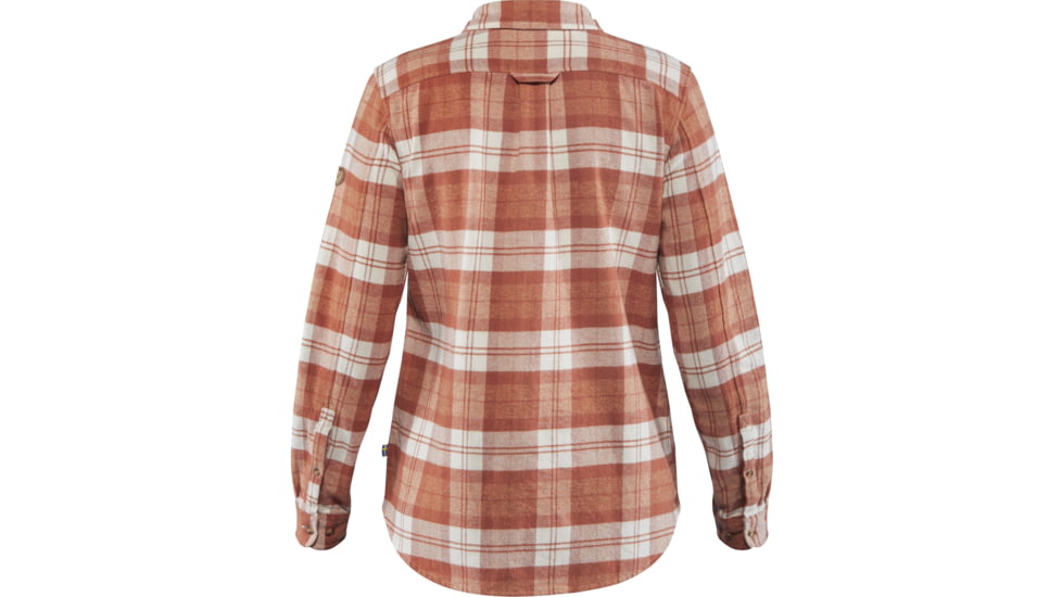 Fjallraven Ovik Heavy Flannel Shirt - Womens, Terracotta Pink, Small, F89832-306-S