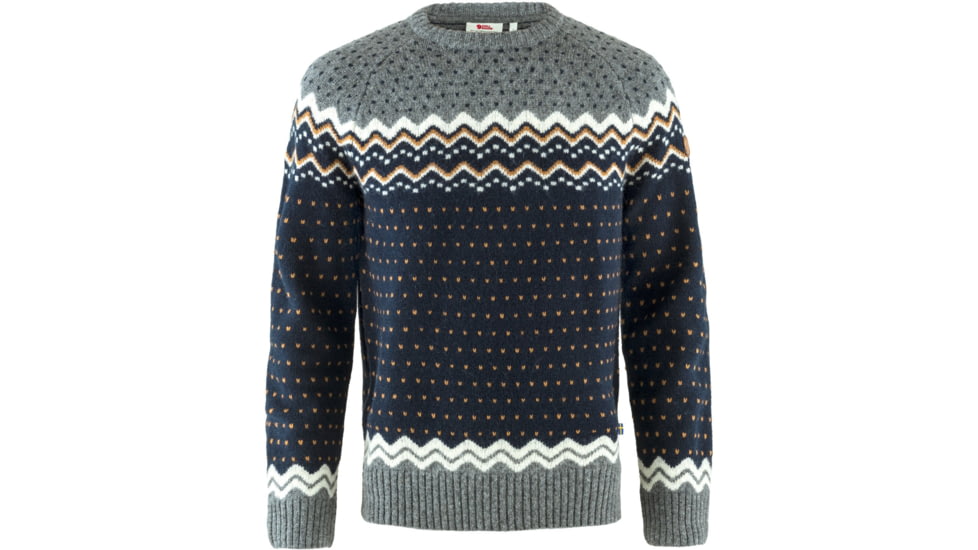 Fjallraven Ovik Knit Sweater - Mens, Dark Navy, Medium, F81829-555-M