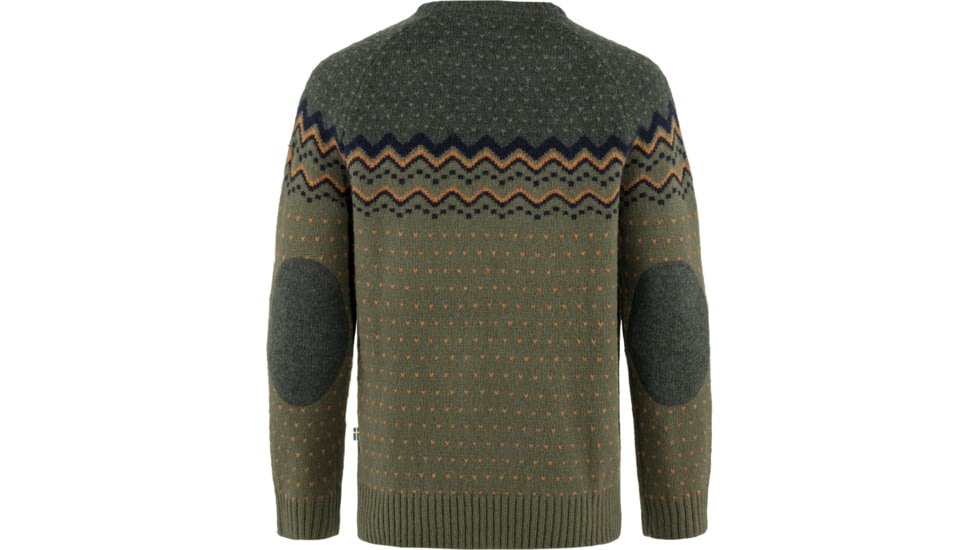 Fjallraven Ovik Knit Sweater - Mens, Laurel Green-Deep Forest, Small, F81829-625-662-S