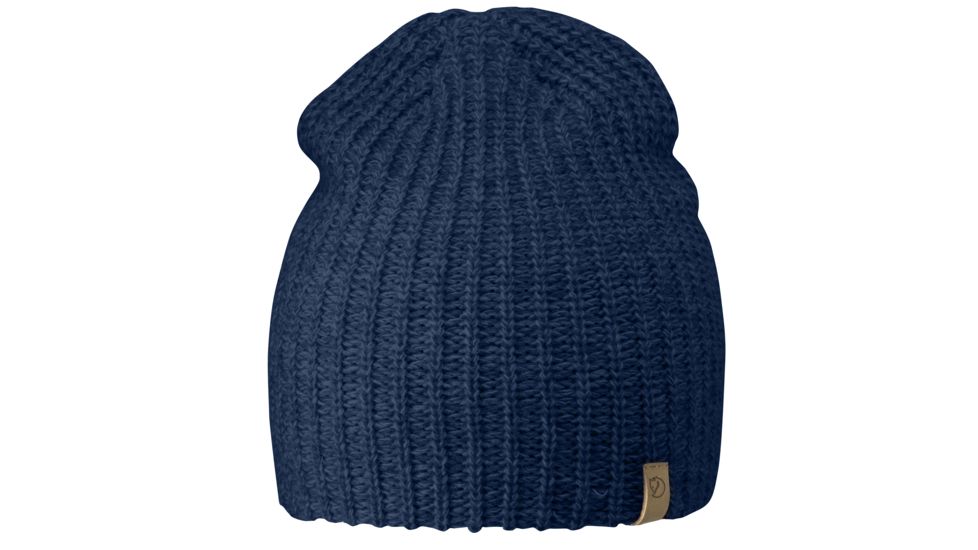 Fjallraven Ovik Melange Beanie - Mens-Blueberry