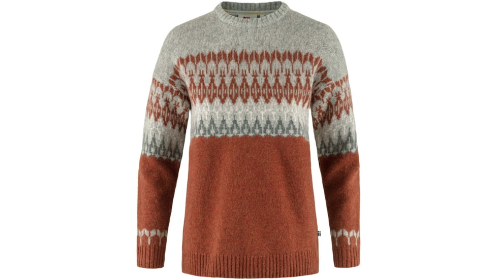 Fjallraven Ovik Path Knit - Womens, Autumn Leaf/Grey, 2XS, F86992-215-020-XXS