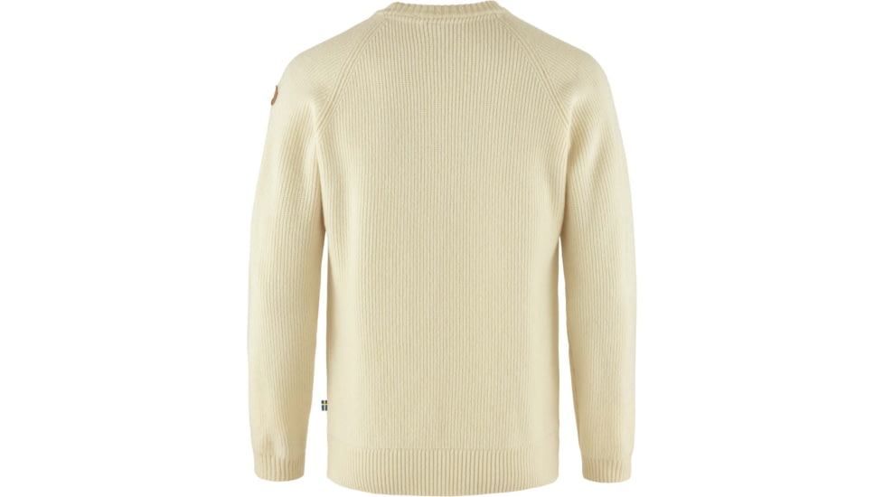 Fjallraven Ovik Rib Sweater - Mens, Chalk White, Large, F87165-113-L