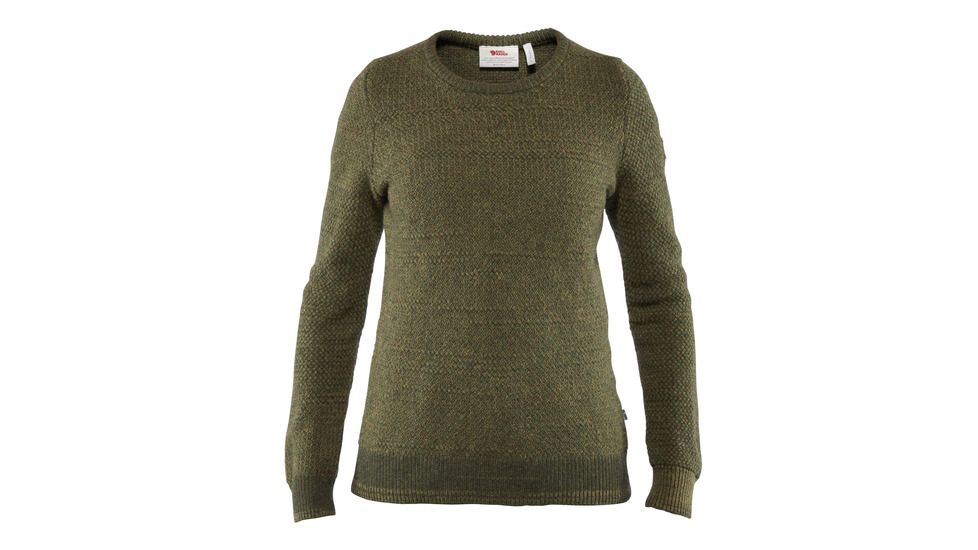 Fjallraven Ovik Structure Sweater - Women's, Laurel Green-Green, XXS, F89775-625-620-XXS