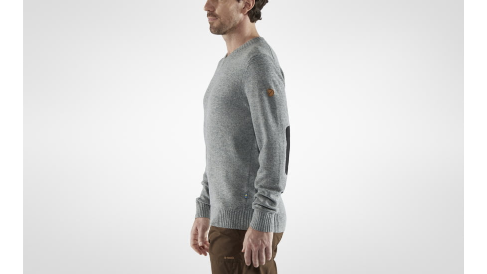 Fjallraven Ovik V-Neck Sweater - Mens, Grey, 3XL, F87320-020-XXXL