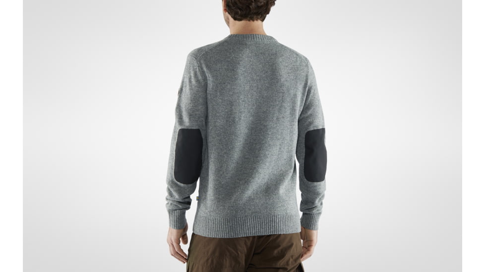 Fjallraven Ovik V-Neck Sweater - Mens, Grey, 3XL, F87320-020-XXXL