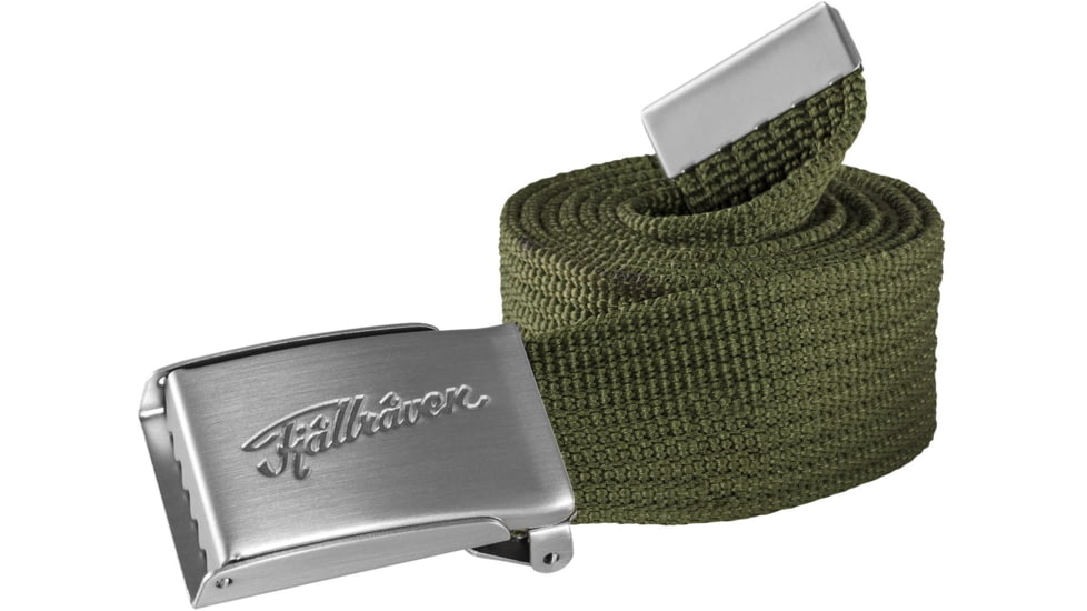 Fjallraven Ovik Webbing Belt, Green, One Size, F78130-620-OneSize