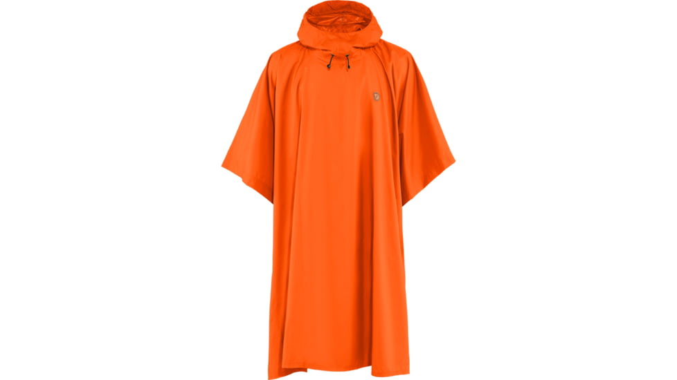 Fjallraven Poncho, Orange, One Size, F80724-210-1 Size