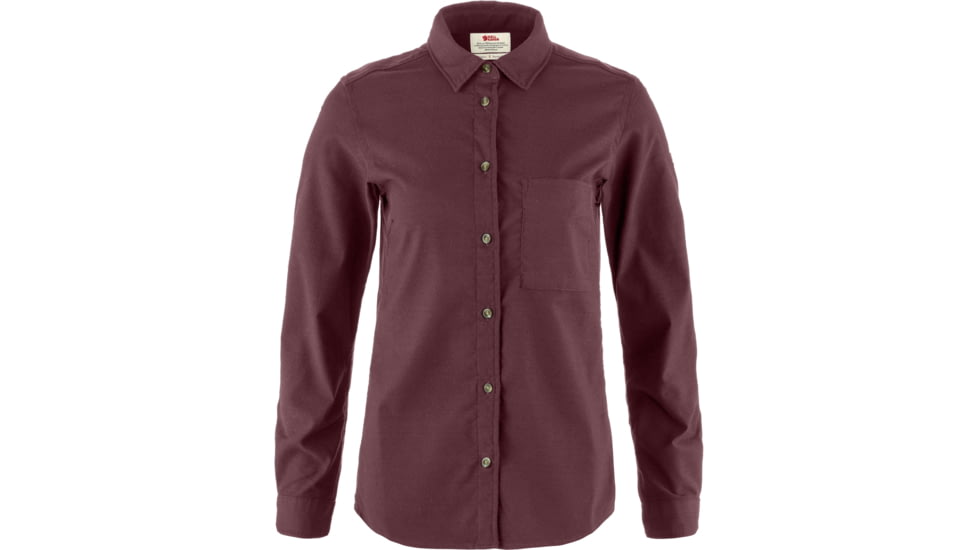 Fjallraven Singi Fjall Shirt - Womens, Port, Medium, F86988-357FR-M