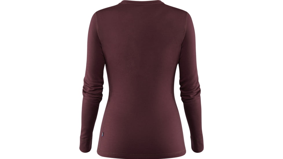 Fjallraven Singi Merino Henley - Womens, Dark, Extra Large, F89310-356-XL