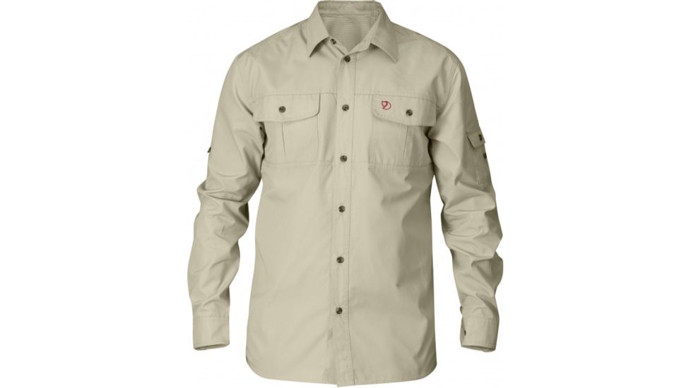 Fjallraven Singi Sarek Trekking Long Sleeve Shirt Mens, Limestone, XL F81838-217-XL