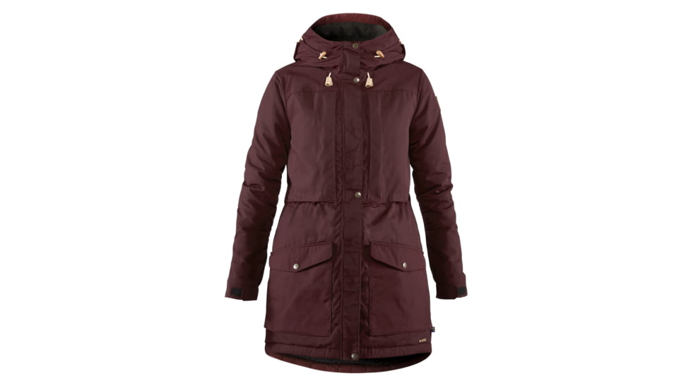 USED Fjallraven Singi Wool Padded Parka - Women's, Dark, Extra Small, F89859-356-XS, EDEMO1