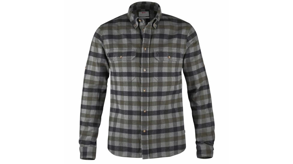 Fjallraven Skog Shirt - Mens, Black, XS, F81353-550-XS