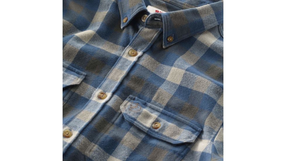 Fjallraven Skog Shirt - Mens, Glacier Green, Large, F81353-646-L
