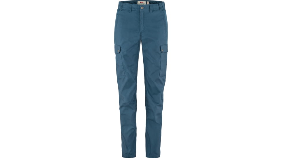 Fjallraven Stina Trousers - Womens, Indigo Blue, 48, Short, F84775-534-48/S