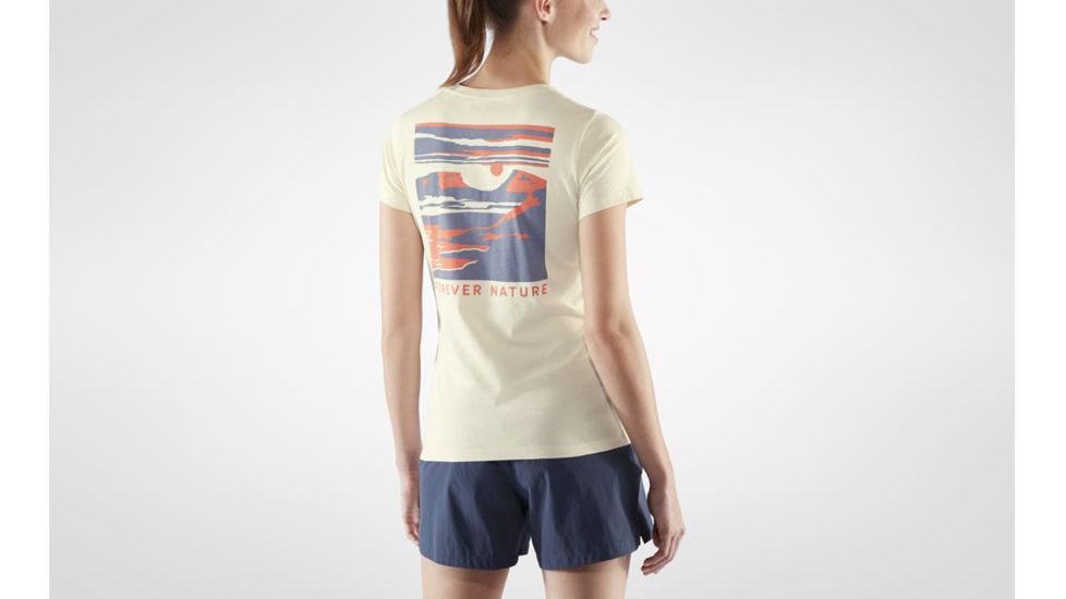 Fjallraven Tornetrask T-Shirt - Womens, Chalk White, Large, F83514-113-L