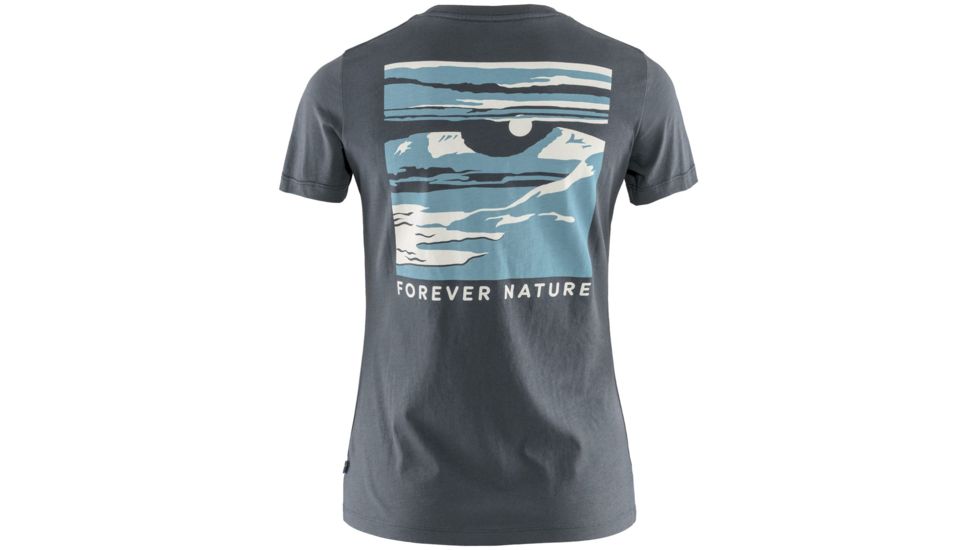 Fjallraven Tornetrask T-Shirt - Womens, Navy, Extra Small, F83514-560-XS