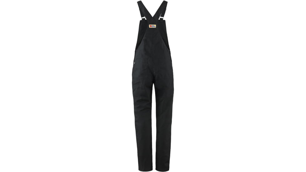 Fjallraven Vardag Dungaree Trousers - Womens, Black, Medium, F87030-550-M