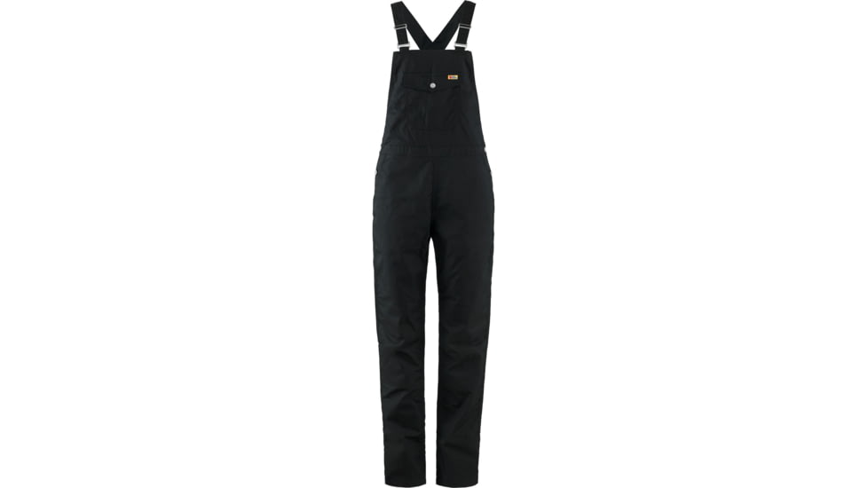 Fjallraven Vardag Dungaree Trousers - Womens, Black, Medium, F87030-550-M