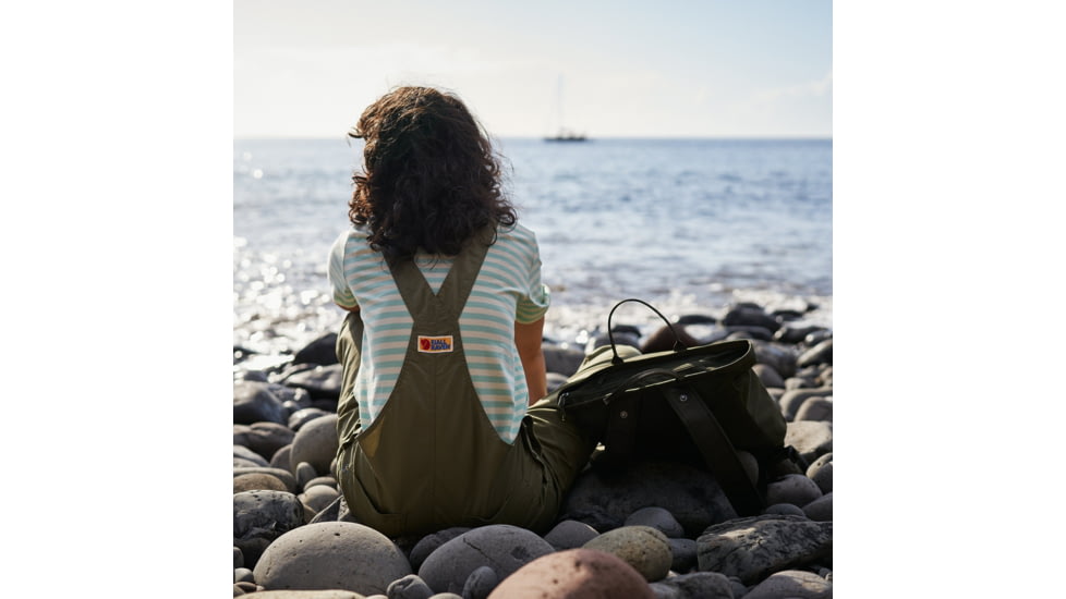 Fjallraven Vardag Dungaree Trousers - Womens, Green, Medium, F87030-620-M