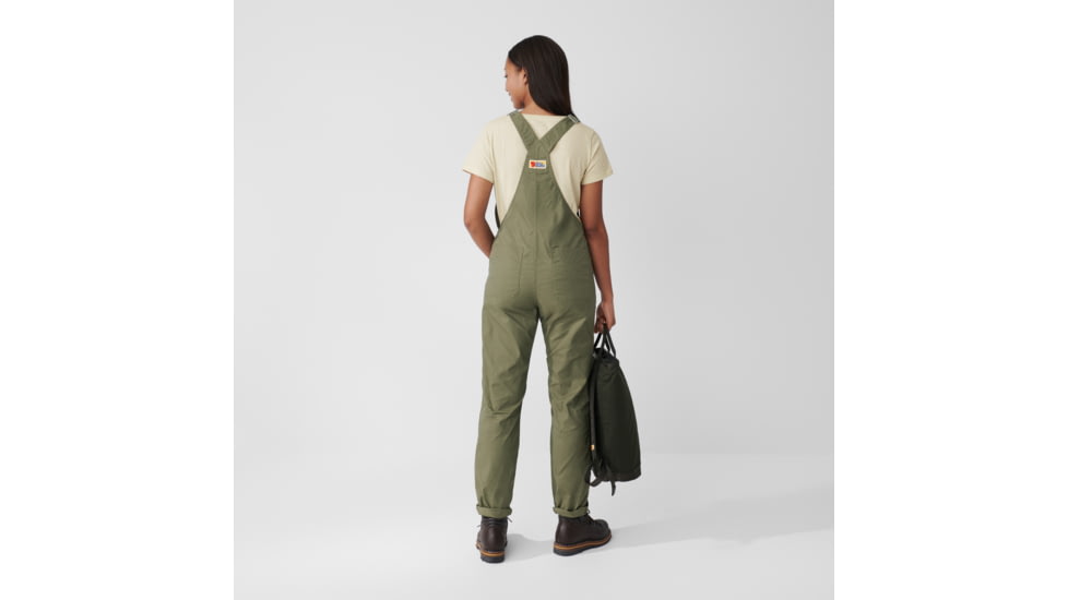 Fjallraven Vardag Dungaree Trousers - Womens, Green, Medium, F87030-620-M