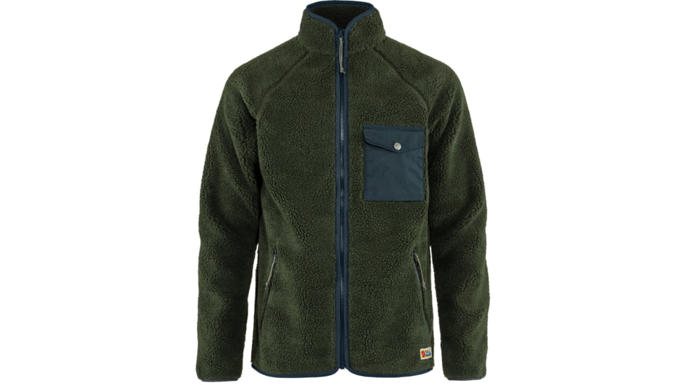 Fjallraven Vardag Pile Fleece - Mens, Deep Forest, 2XL, F84158-662-XXL