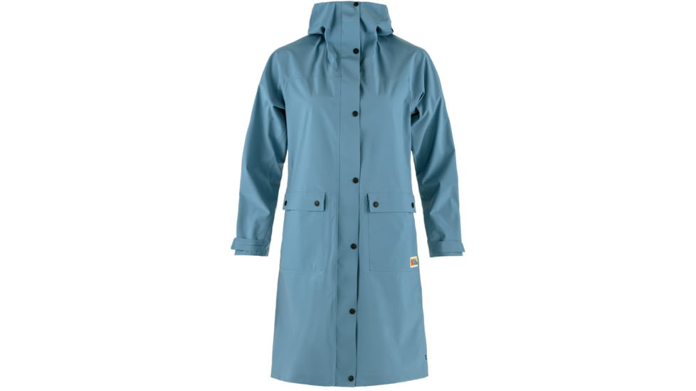 Fjallraven Vardag Rain Parka - Womens, Dawn Blue, Small, F14500131-543-S