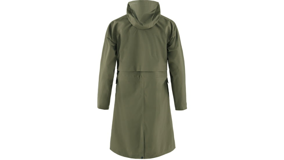 Fjallraven Vardag Rain Parka - Womens, Laurel Green, Large, F14500131-625-L
