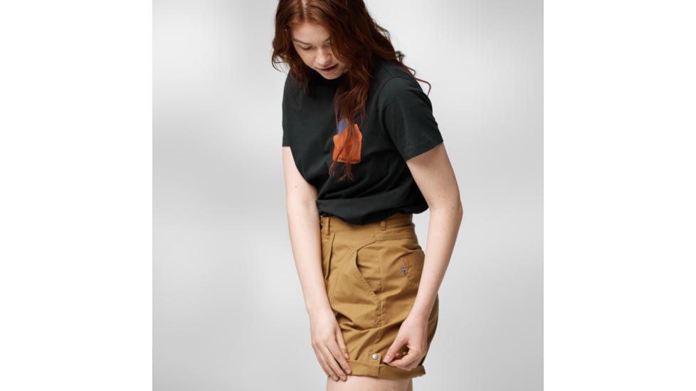 Fjallraven Vardag Shorts - Womens, Buckwheat Brown, 42, F87105-232-42