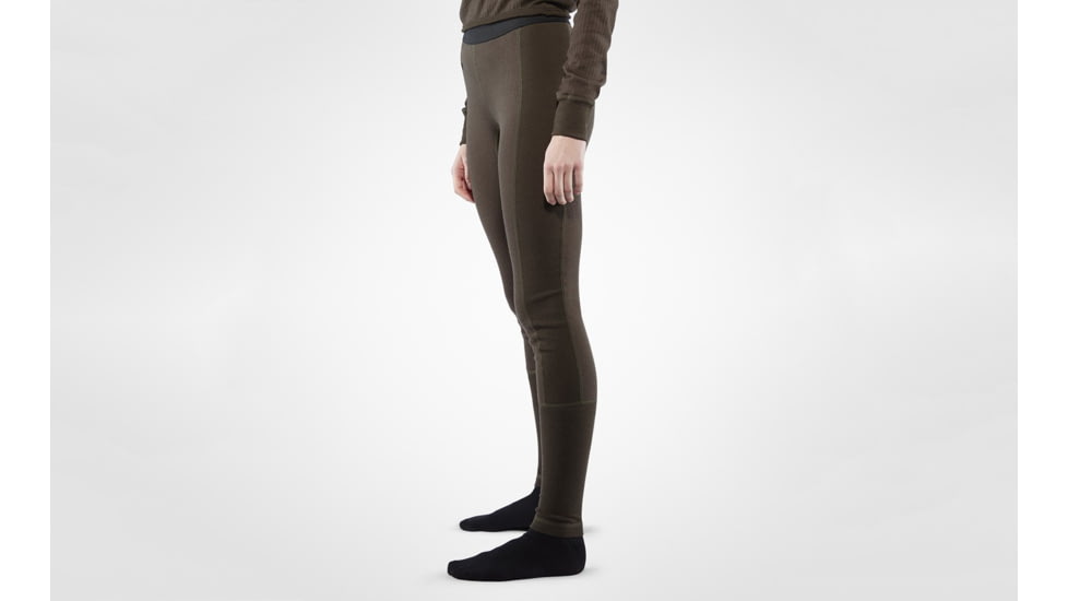 Fjallraven Varmland Woolterry Johns - Womens, Dark Olive, Extra Small, F90841-633-XS
