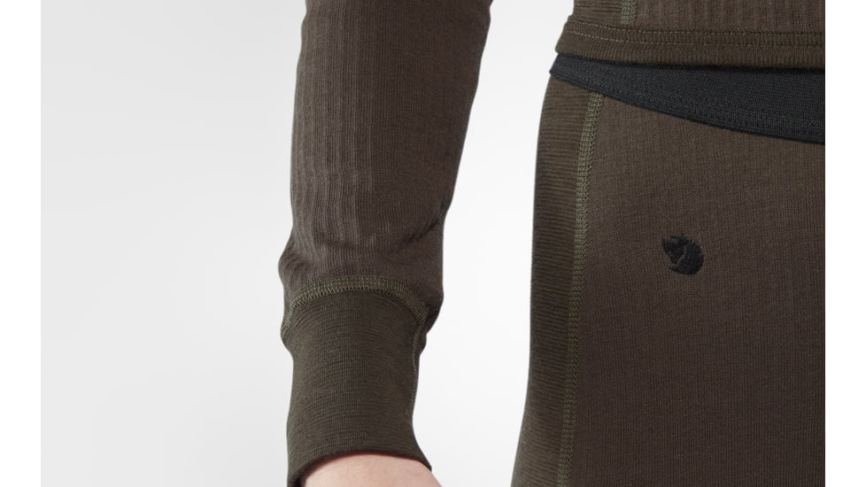 Fjallraven Varmland Woolterry Johns - Womens, Dark Olive, Extra Small, F90841-633-XS