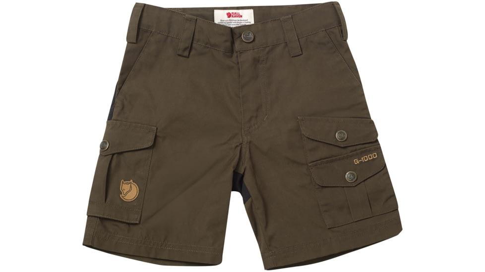 Fjallraven Vidda Shorts - Unisex, Dark Olive, F82469-633-128