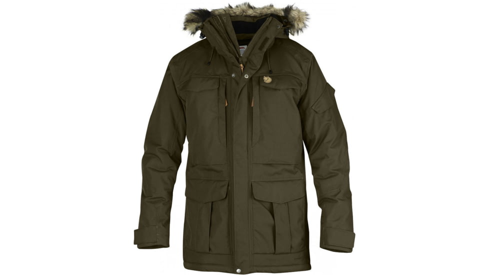 Fjallraven Yupik Parka - Men's, Dark Olive, X-Large, 595221