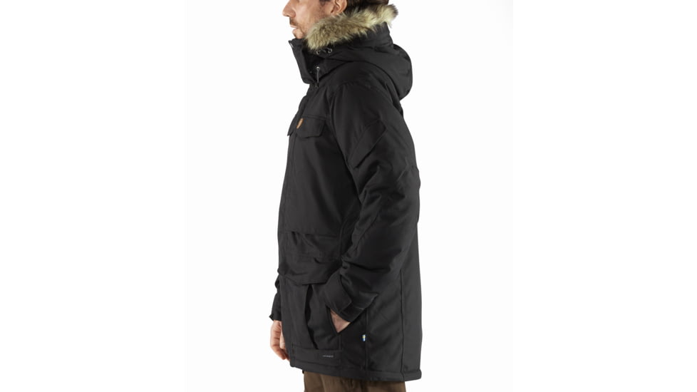 Fjallraven Yupik Parka - Mens, Black, X-Small, FJR0032-BLACK-X-SMALL