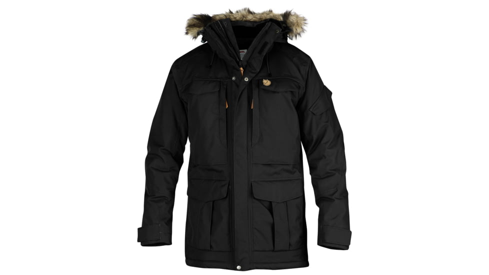 Fjallraven Yupik Parka - Mens, Black, X-Small, FJR0032-BLACK-X-SMALL