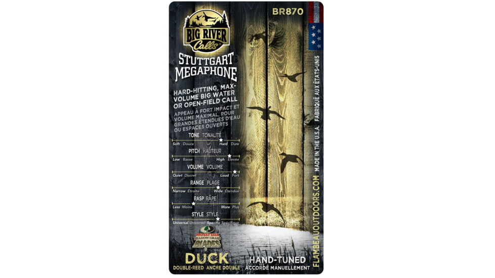 Flambeau Stuttgart Megaphone Duck Call