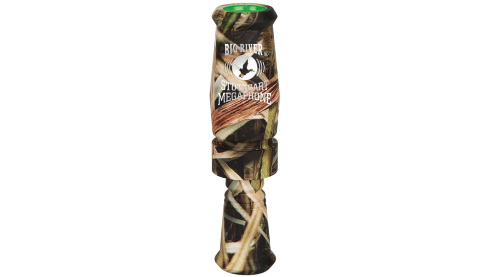 Flambeau Stuttgart Megaphone Duck Call, Mossy Oak Shadow Grass Blades, BR870