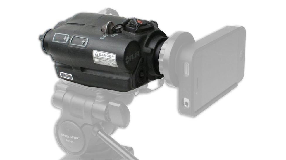 FLIR Systems Recon M18 Monocular Scope, 640 x 480 w/Red Visible Laser 000986