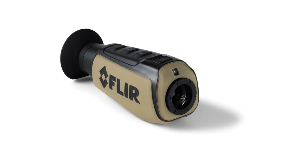 FLIR Systems Scout III-640 Thermal Imager, Detector 640 X 320 30Hz, Black/Brown 431-0019-31-00