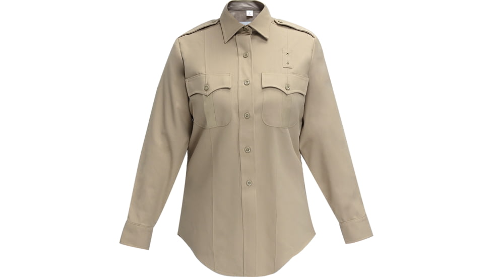 Flying Cross Command Long Sleeve Shirt - Women's, Silver Tan, Long, 28 US Bust, 126R780428LONG