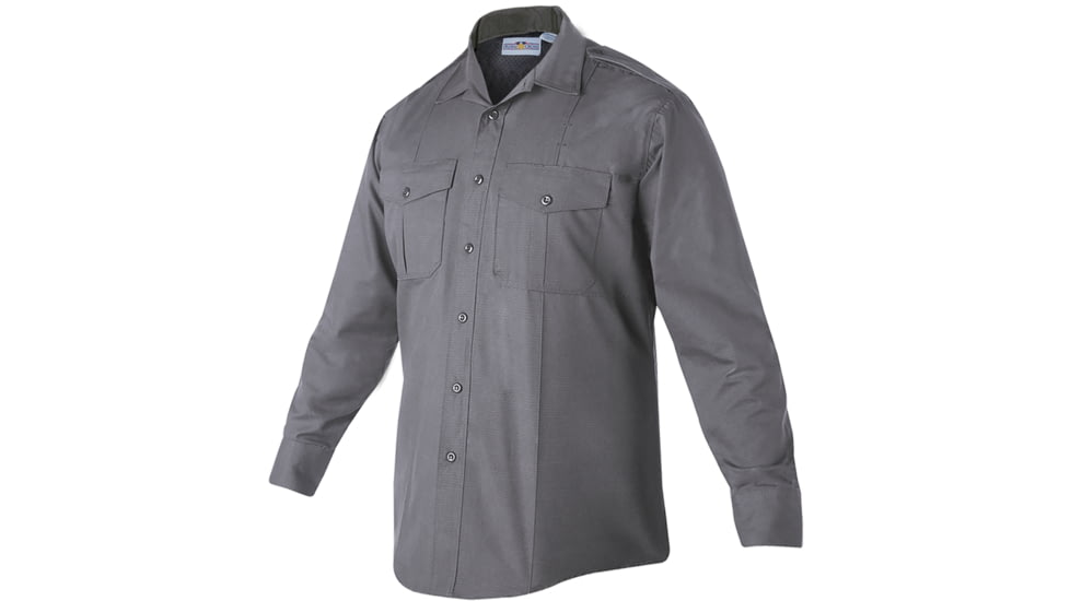 Flying Cross FX STAT Long Sleeve Woven Shirt - Women's, Oxford Gray, Long, 30 US Bust, FX7120W7130LONG